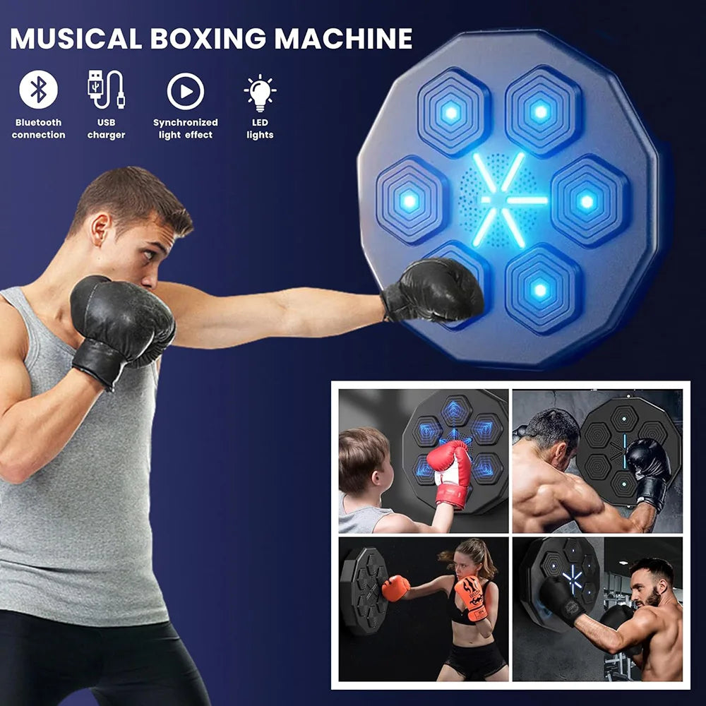 USB Rechargeable Bluetooth Boxing Machine for Home Fitness