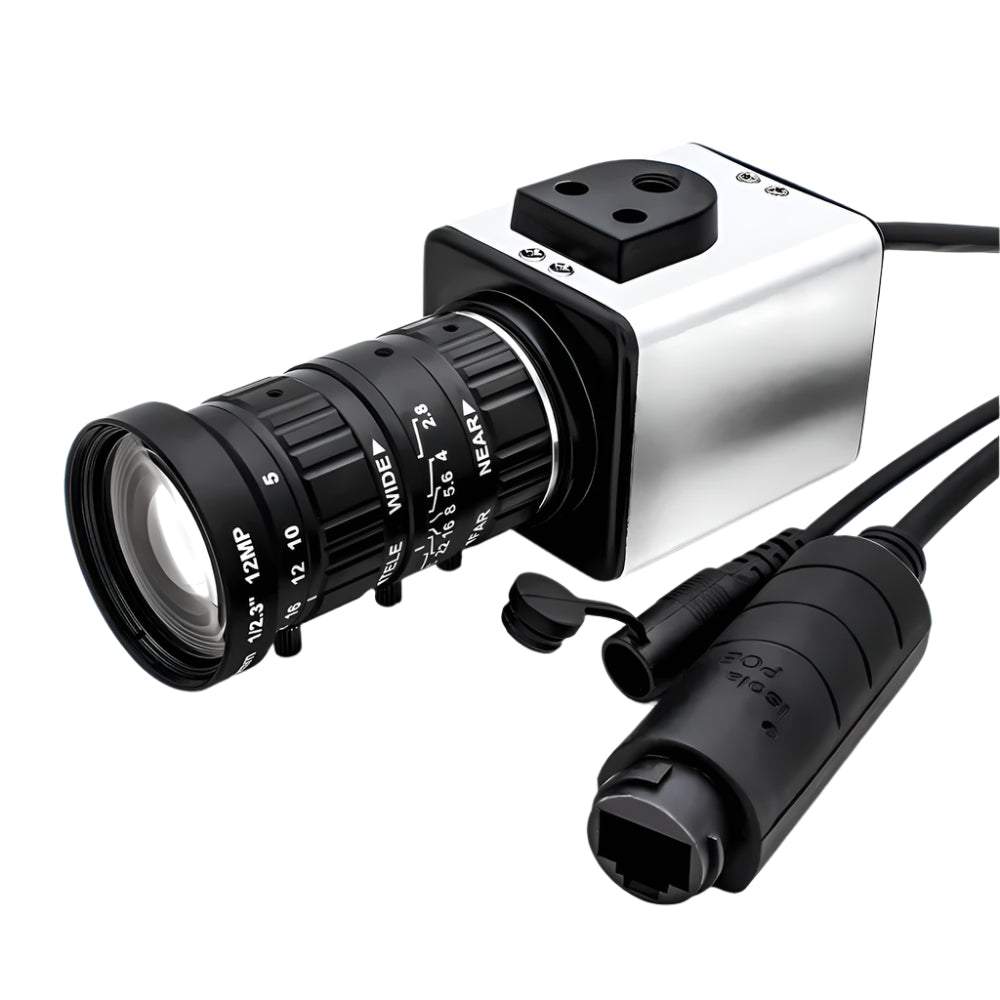 12MP 6K IP Security Camera with 10X Zoom 48V