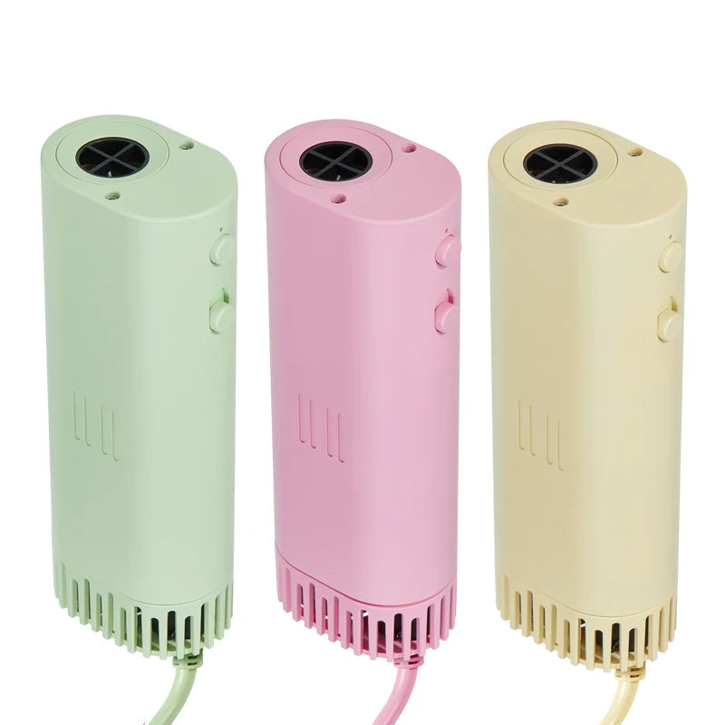 Portable Pet Hair Dryer with Hot & Cold Air, Neck Hanging Design for Efficient Grooming