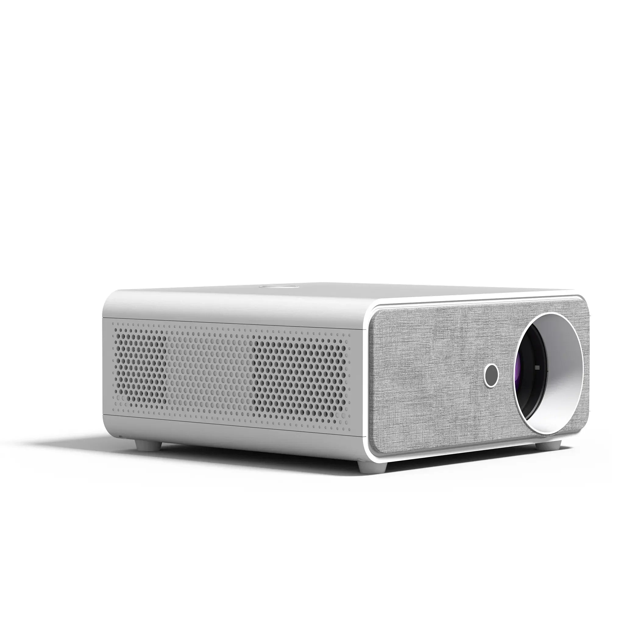 WiFi HD Home Theater Projector with 4K Support, White