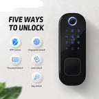 Smart Outdoor Gate Lock with WiFi, Fingerprint & Keypad Access