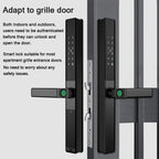 Outdoor Smart Lock with Fingerprint and Keypad Access