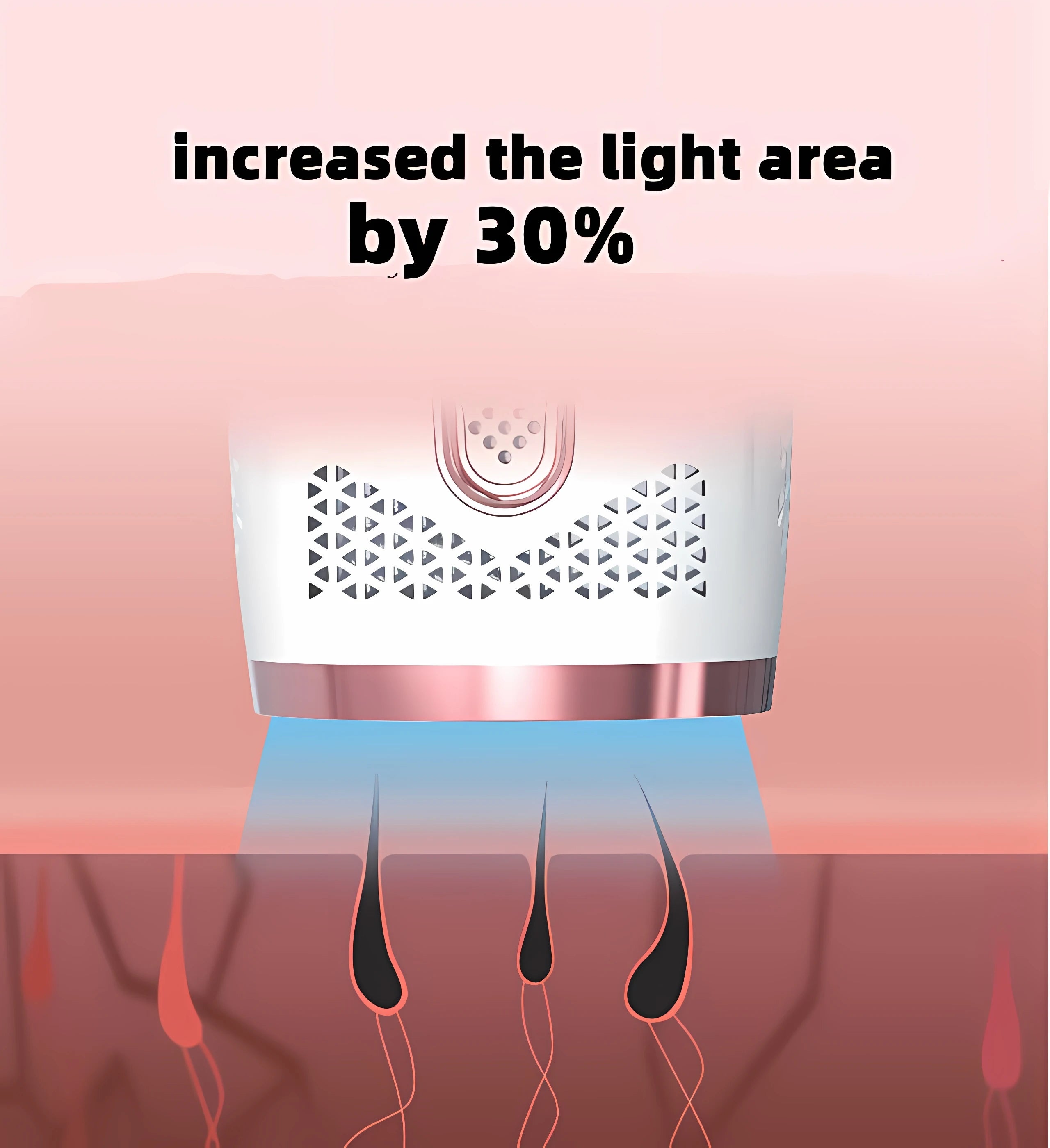 IPL Hair Remover 999999 Flashes, 5 Modes + Trimmer Home Use AU Plug System