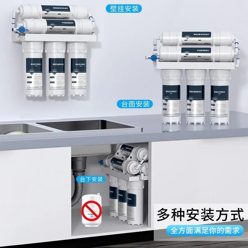 6-Stage Ultrafiltration Water Purifier for Kitchen Use