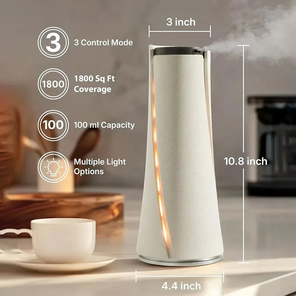 100ml Smart Aroma Diffuser with Bluetooth Control