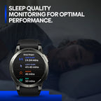 Rechargeable AMOLED Smartwatch with GPS, Fitness & Sleep Monitoring, Bluetooth Calls
