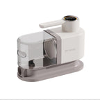 Pet Grooming Kit with Vacuum Cleaner Attachment Easy Fur Removal for Pets White
