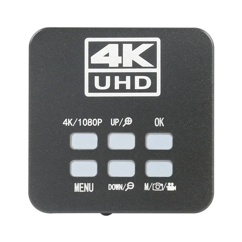 12MP 4K HDMI Type-C Digital Microscope with Lens
