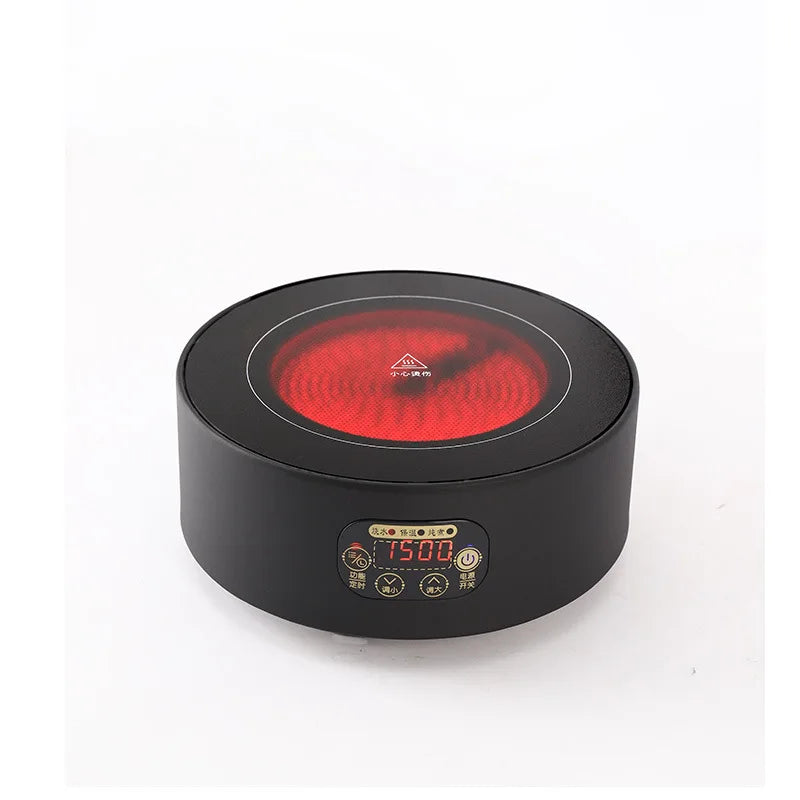 1500W Tea and Coffee Warmer Induction Cooker 220V White