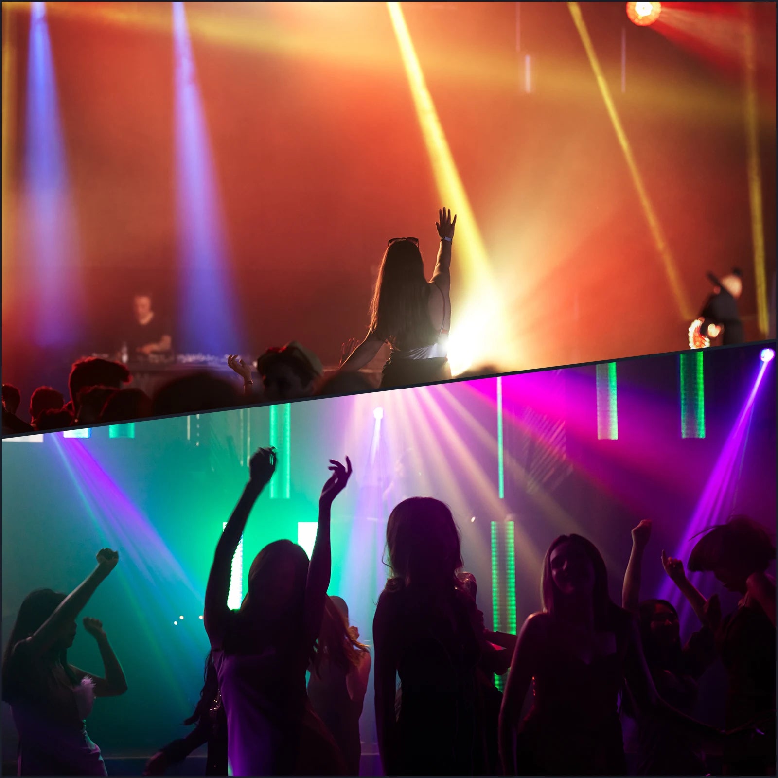10W RGBW Mini Moving Head Light for DJ Stage Events