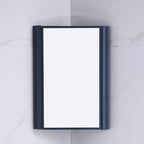 Triangular Bathroom Mirror Cabinet – Space-Saving Wall Mounted Storage, Waterproof Design