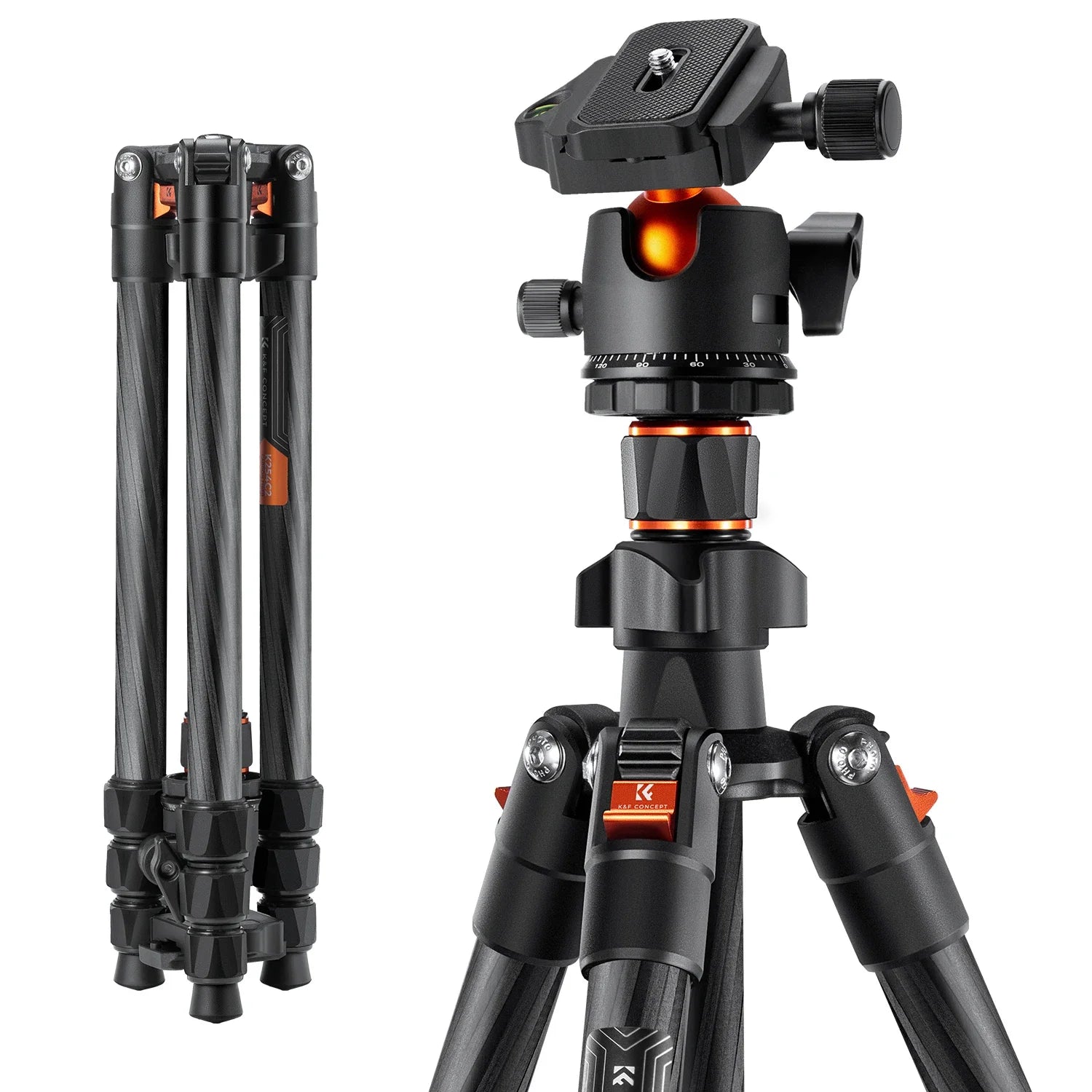 Lightweight Travel Tripod for DSLR & Mirrorless Cameras