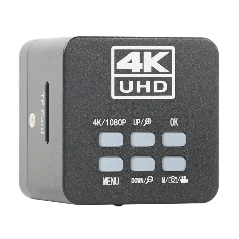 12MP 4K HDMI Type-C Digital Microscope with Lens