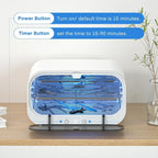 UV Ozone Sterilizer Box Double Layer Shelf for Home and Medical