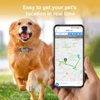 4G Waterproof Dog & Cat Tracking Collar with Real-Time Locator and Vibrating Function