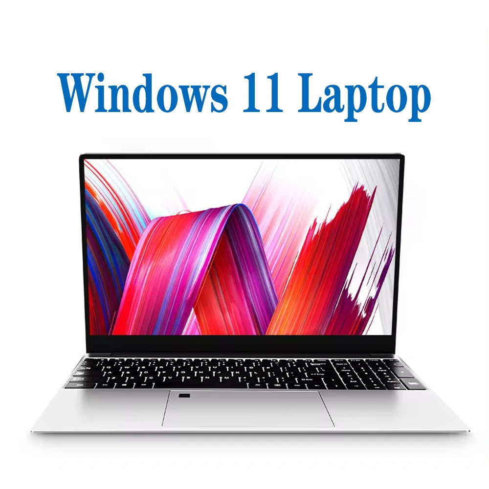 15.6" Windows 11 Pro Laptop with 16GB RAM, 256GB SSD & Full HD IPS Display