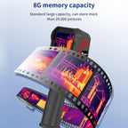 2-in-1 Infrared & 1080P Visible Thermal Camera, 512x384 Super IR, Handheld with Laser