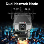 4G & WiFi Outdoor Solar Camera with Auto Tracking