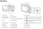 16MP Digital Camera with 5X Zoom and 1080P Silver