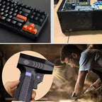 High-Speed USB Air Blower with Dual 5000mAh Battery & 40mm Brushless Motor