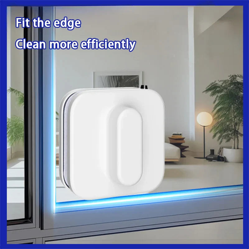 Cordless Magnetic Glass Cleaner for Cars & High-Rise