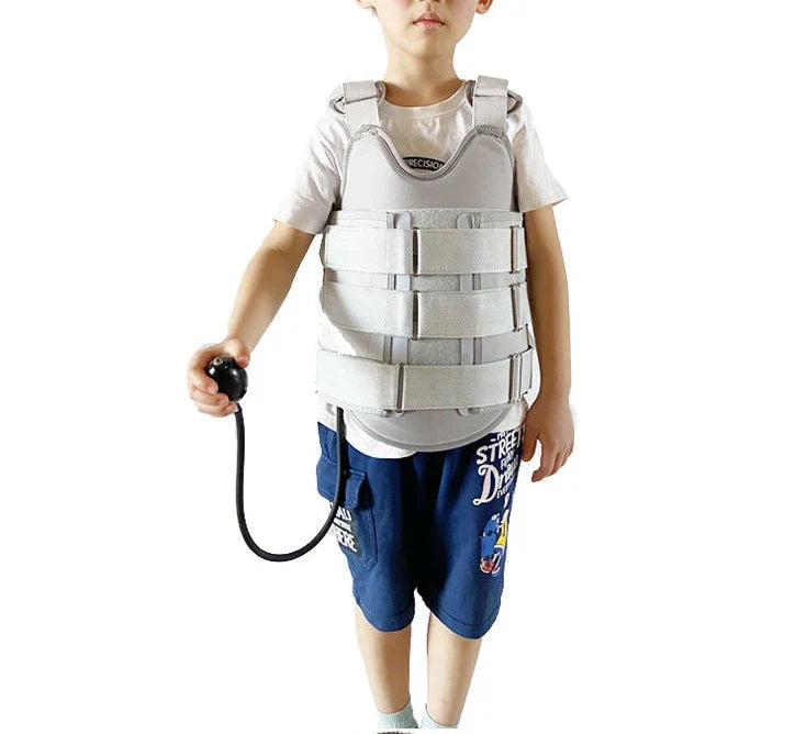 Child Spine Support Brace – Adjustable Thoracolumbar Fixation Belt No Air Bag Size M