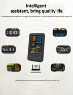 Smart Home WiFi Weather Station with Sensor and Humidity Display