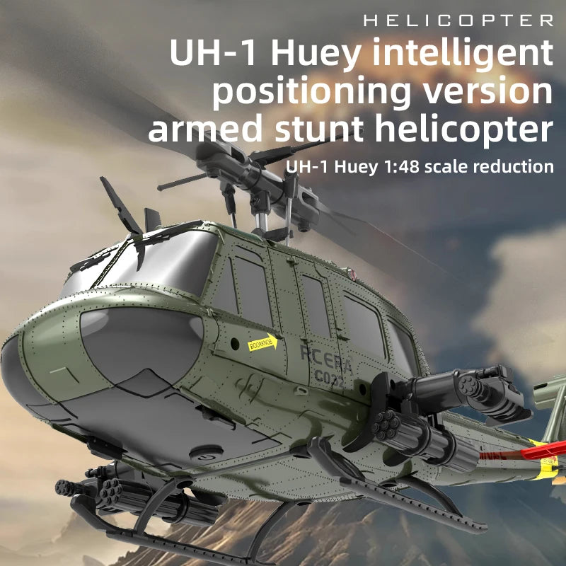 Brushless Yellow RTF RC Helicopter with 6-Axis Gyro & 200m Range Indoor/Outdoor Stunt Ready