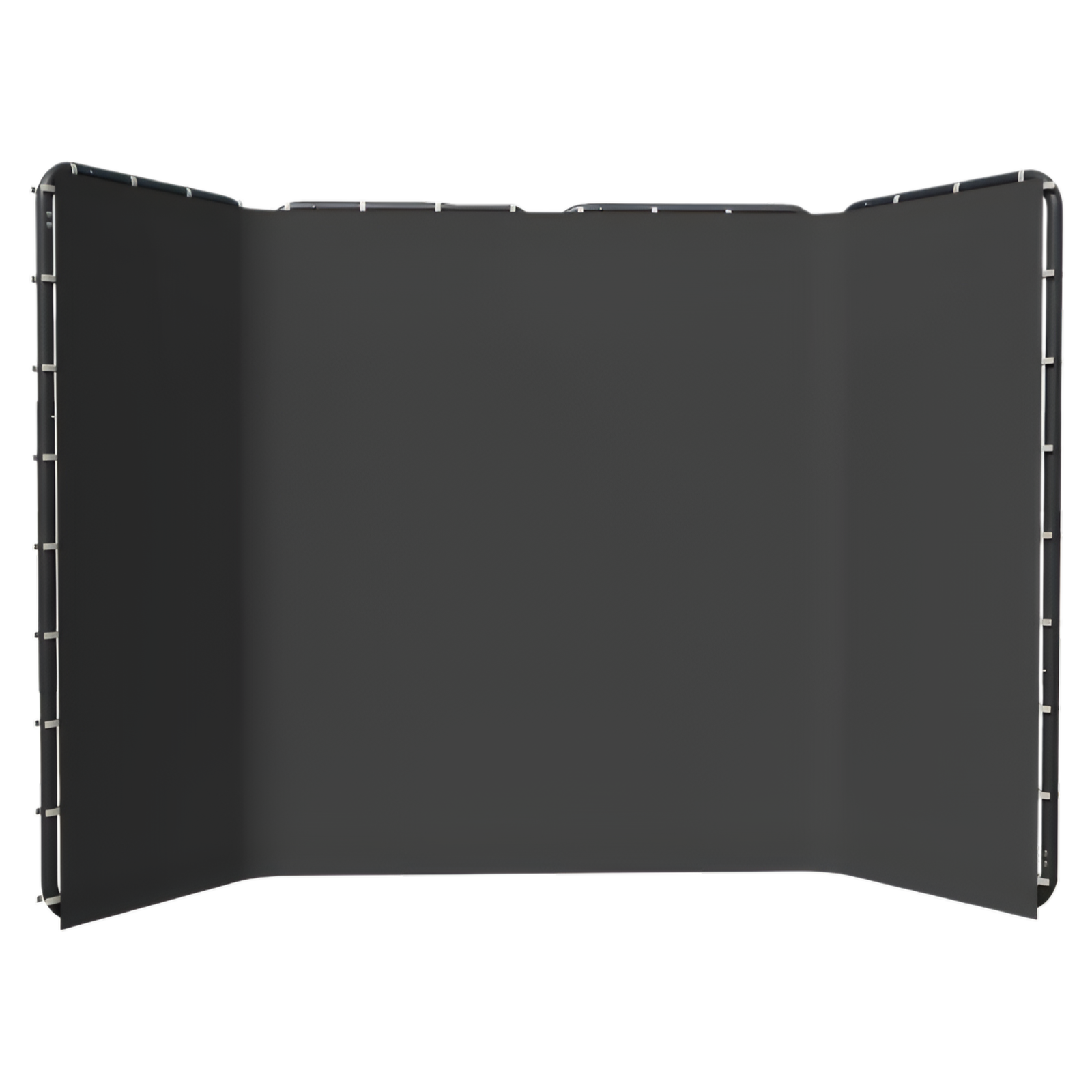 2.4x4m Foldable Green Screen Frame with Backdrop for Studio & Streaming - SH-BJQ-2440-B