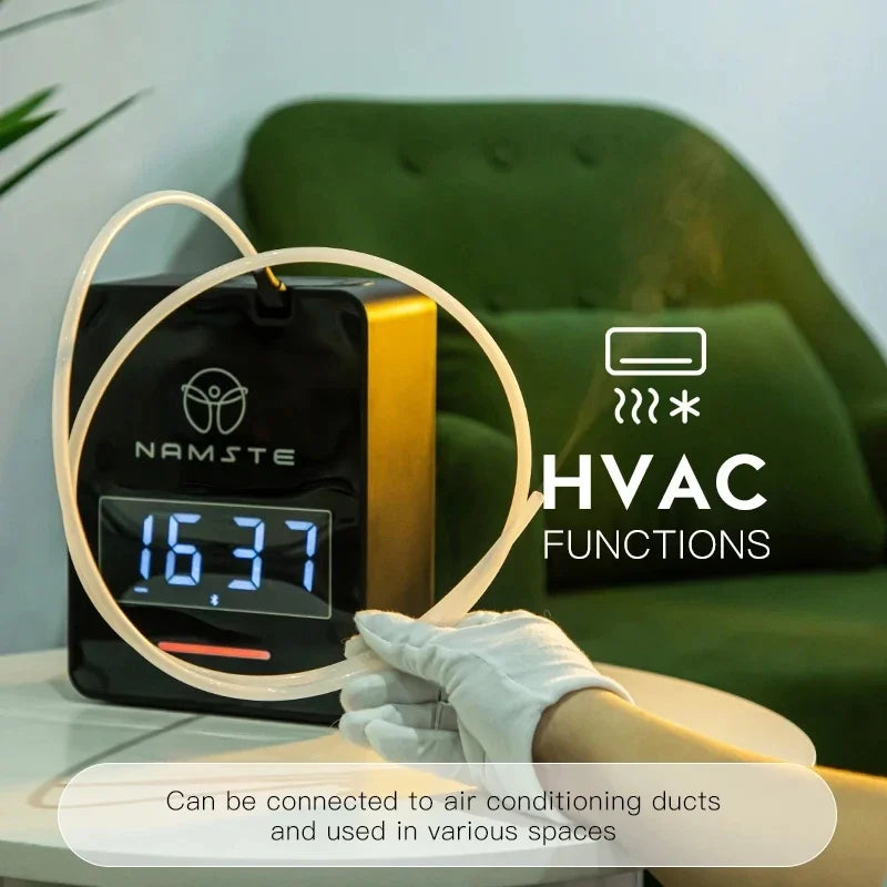 Smart WiFi Bluetooth Aroma Diffuser for Large Rooms White