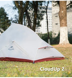 2 Person Ultralight Camping Tent with Skirt Amber