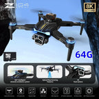 Smart GPS Drone with 1080p Camera, Screen Controller & 20min Flight