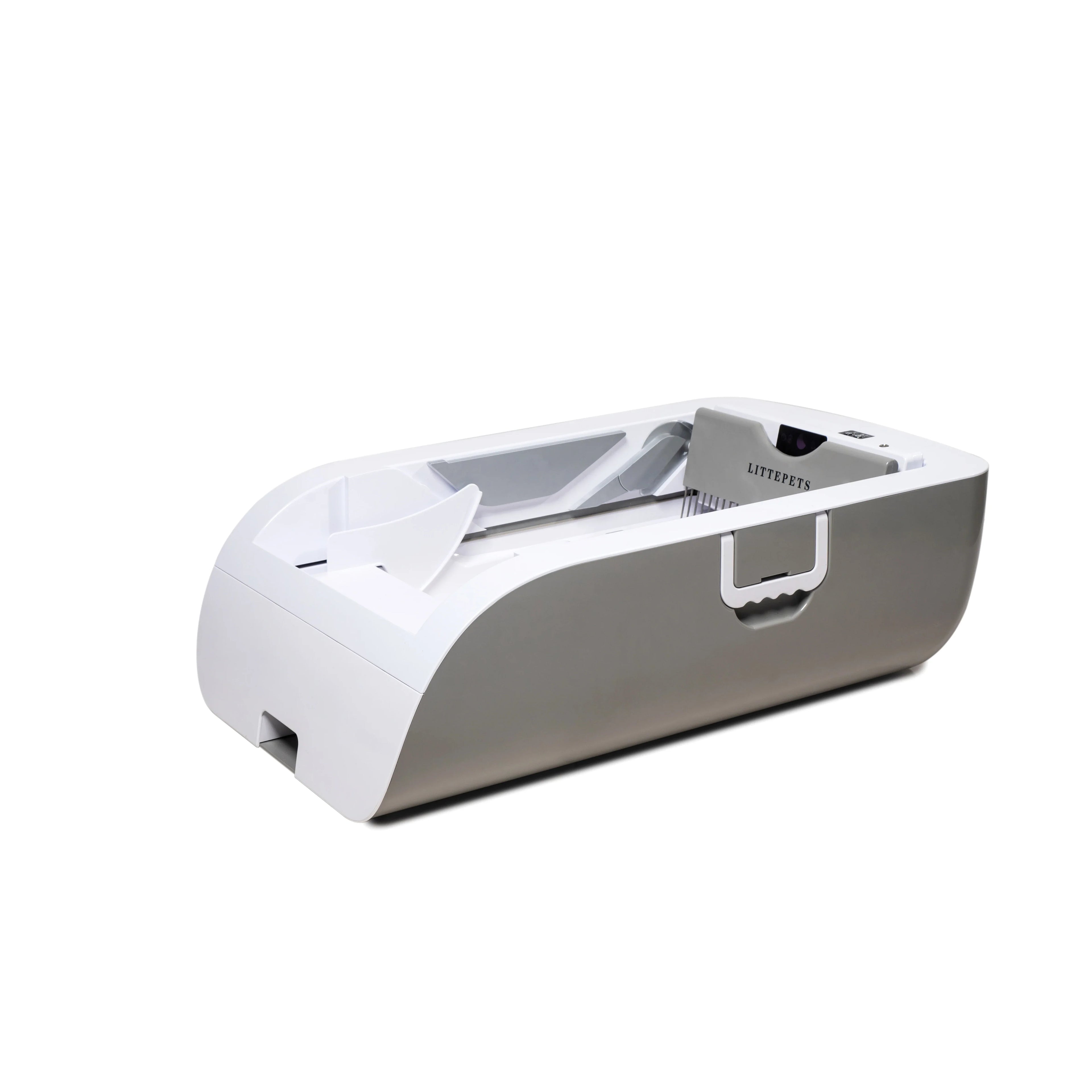 Cordless Smart Cat Toilet Self-Cleaning, Anti-Stick Tray, 76×47×25cm