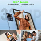14" Android 2-in-1 Tablet with 12000mAh Battery, 16GB RAM, 512GB Storage, Dual SIM