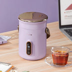 Portable 600ml Electric Stew Pot – Non-Stick Mini Multicooker