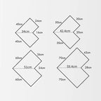Decorative Canvas Wall Art Prints Modern Style Triptych for Living Room or Dining Space