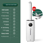 21L Large Room Ultrasonic Humidifier with Remote, 360° Nozzles & Top Fill Design