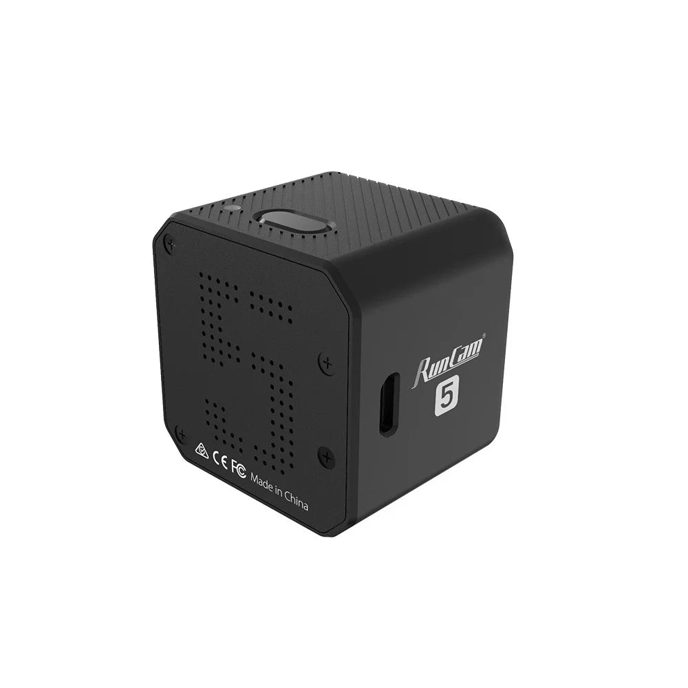Compact 4K Camera with Stabilizer for Outdoor Adventures  RUNCAM5 Black Only Cam