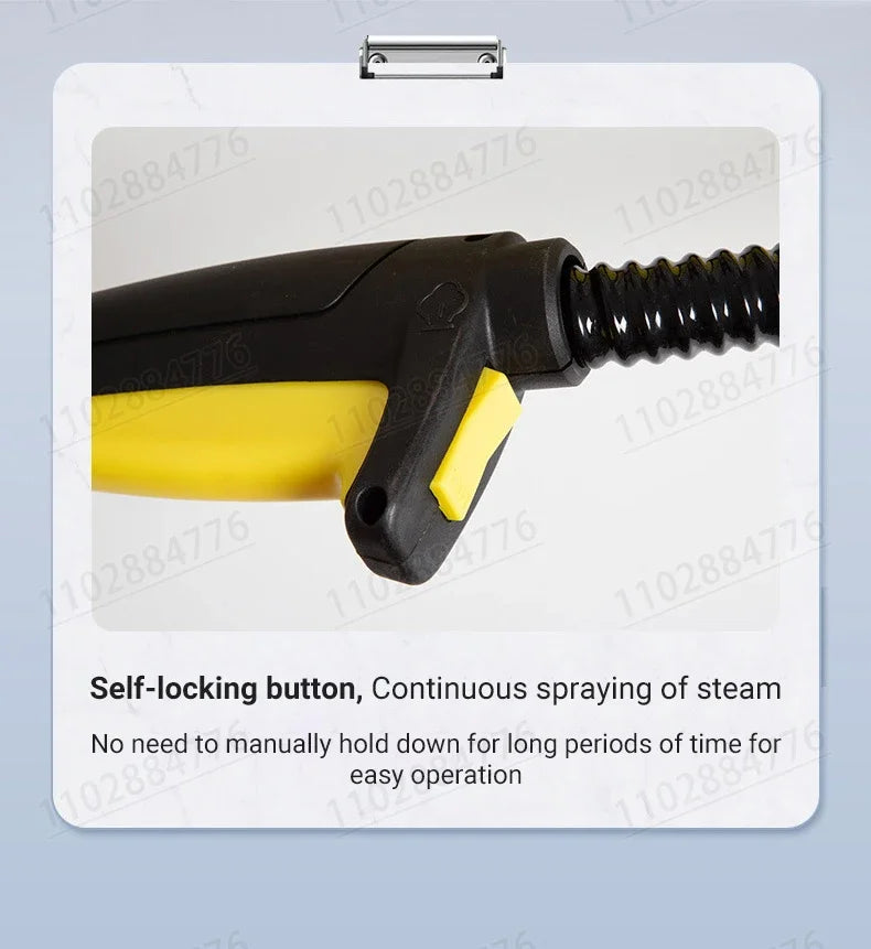 Compact Handheld Steam Washer 2000W – Powerful Cleaning for Bathroom and Kitchen