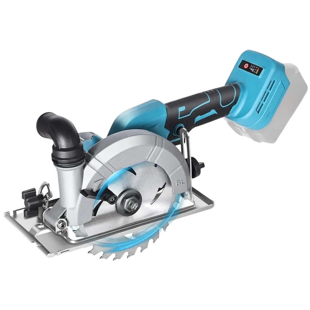 1800W Cordless Circular Saw with Adjustable Cutting Depth