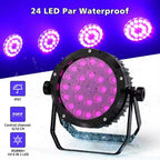 Professional DMX LED Par Light with RGBWA UV Effects for Outdoor Events