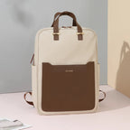 Waterproof Laptop Backpack for Women – Khaki, 14" Travel Bag