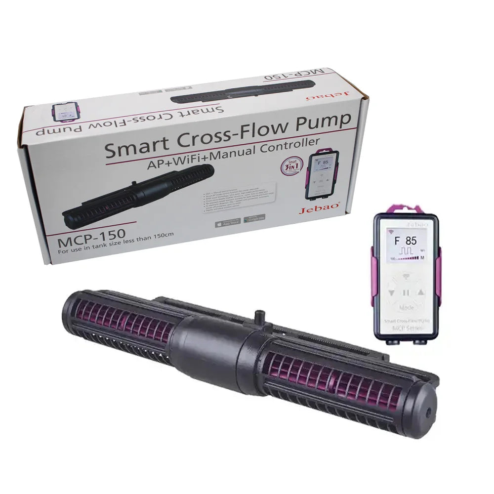 Smart Silent Cross Flow Aquarium Pump with WiFi Display