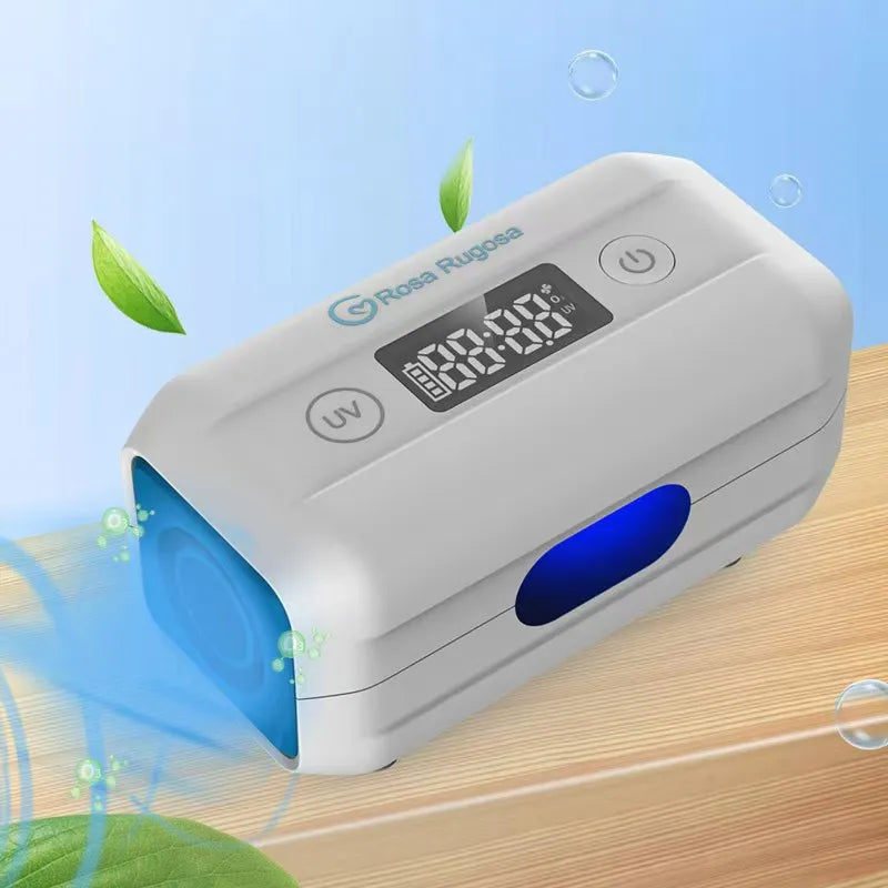Portable CPAP Ozone Cleaner with Rechargeable Battery and Mask Kit