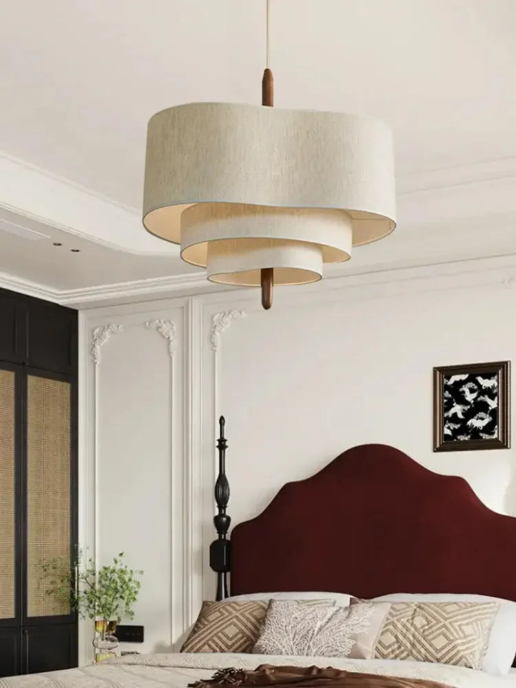 LED Cloth Ceiling Lamp for Restaurant and Home