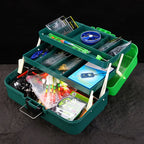 Outdoor Fishing Gear Set with Box and 134 Pieces