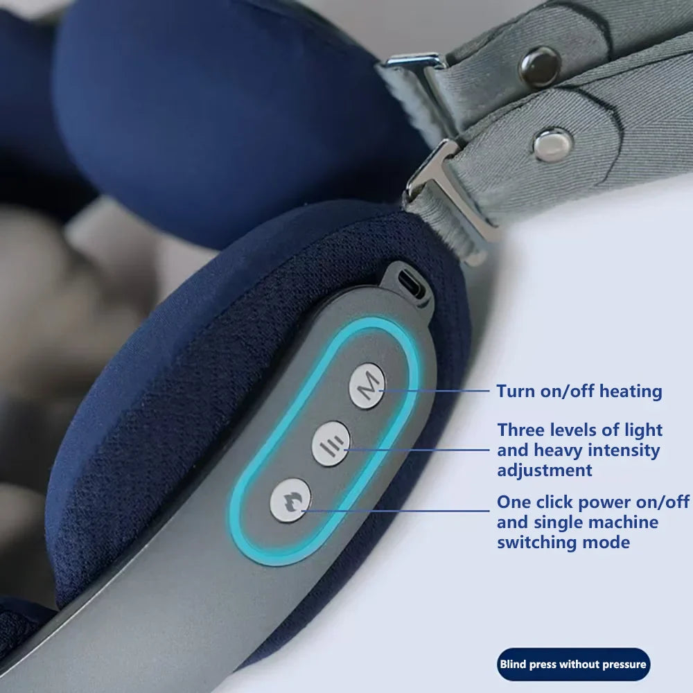 U-Shaped Neck & Shoulder Massager with Heat & 3 Modes