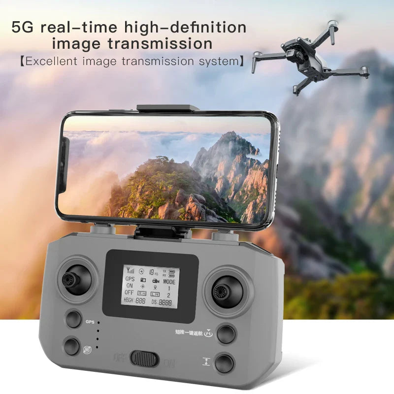Professional 3-Axis GPS Drone with 30-Minute Flight