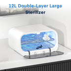 Ozone UV Disinfection 12L Box for Tools, Baby Items & More
