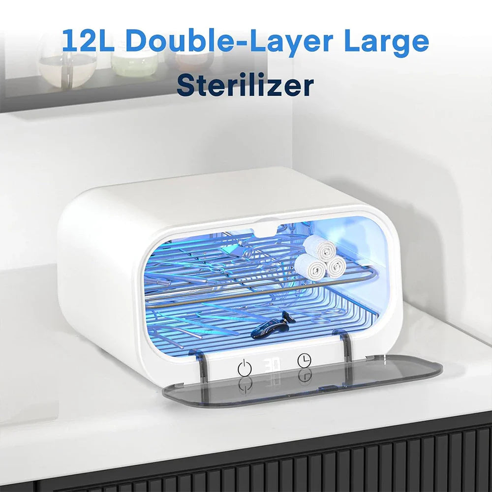 Ozone UV Disinfection 12L Box for Tools, Baby Items & More
